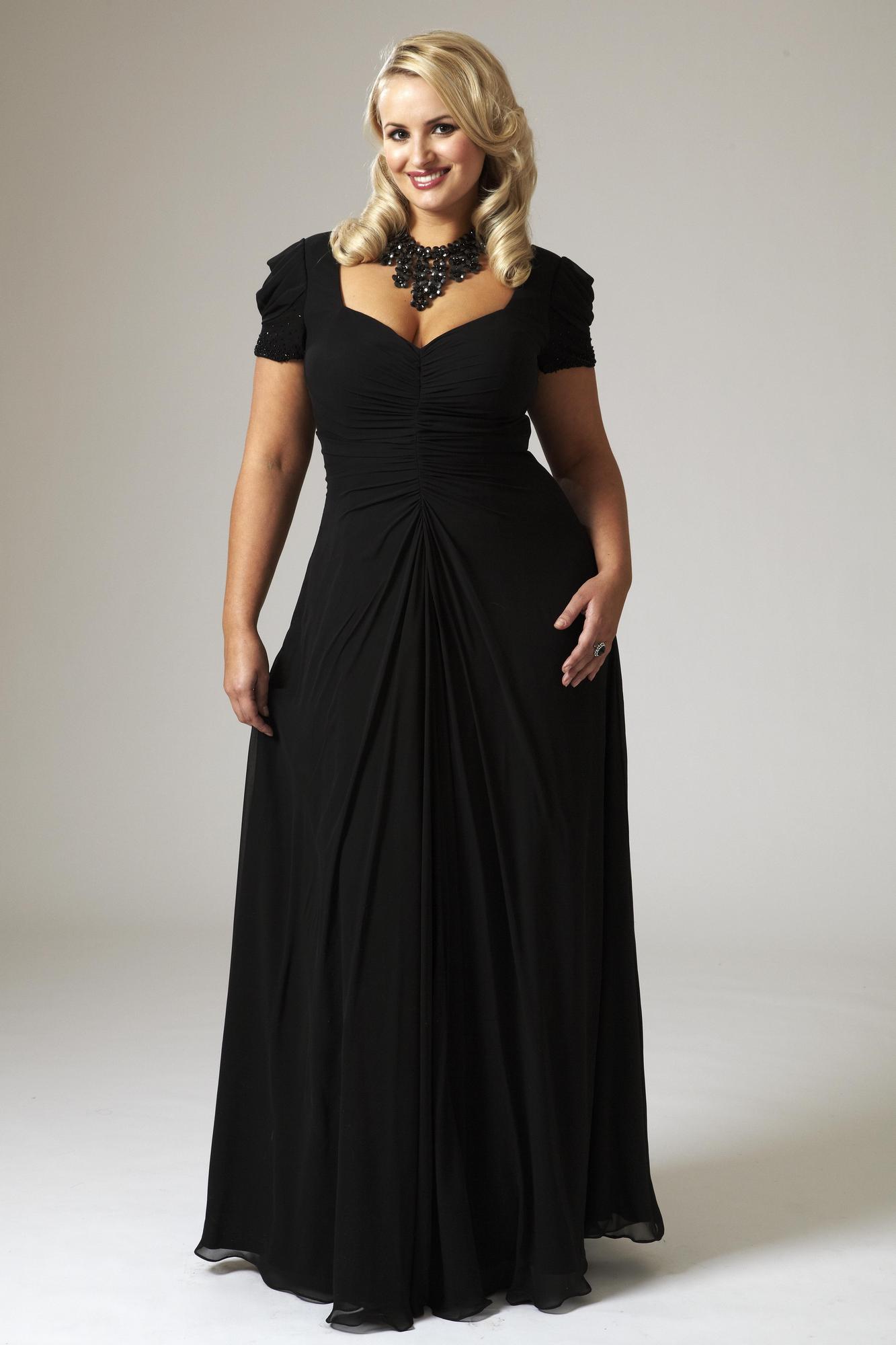 Womens Formal Long Dresses - Long Evening Dress Lace Chiffon Sleeveless 