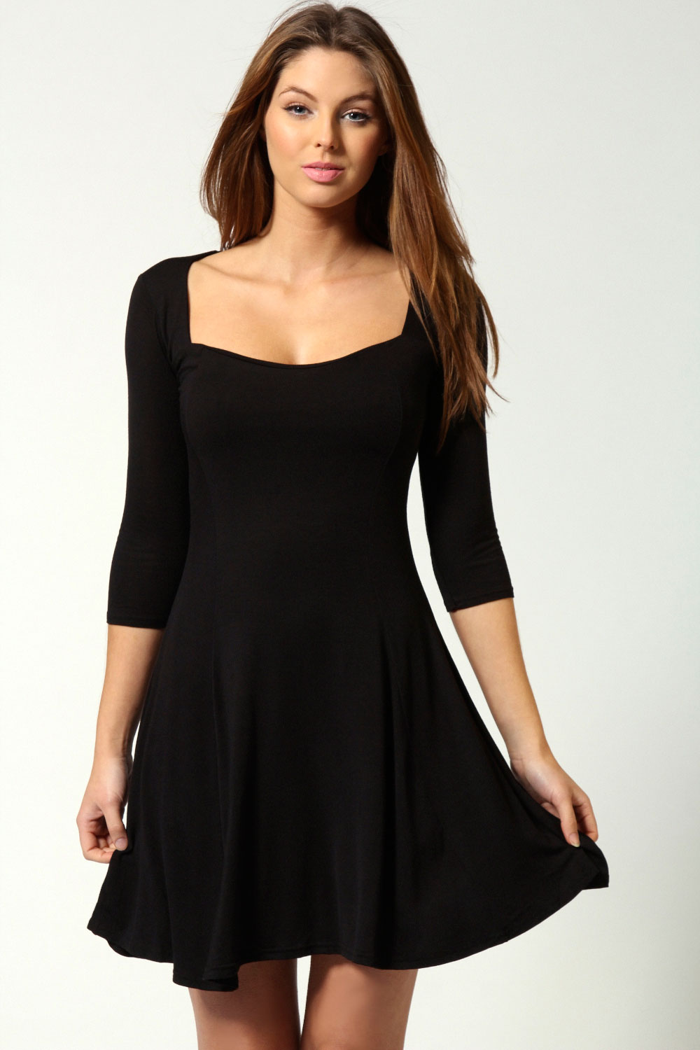 Black Skater Dress Picture Collection