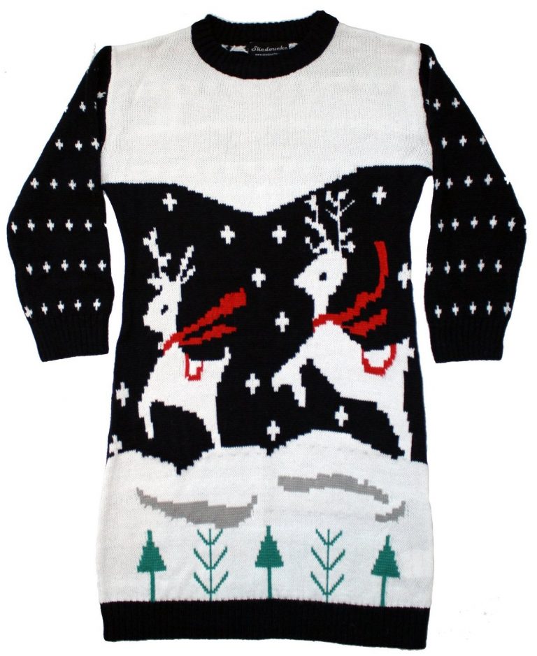 Christmas Sweater Dress Picture Collection | DressedUpGirl.com