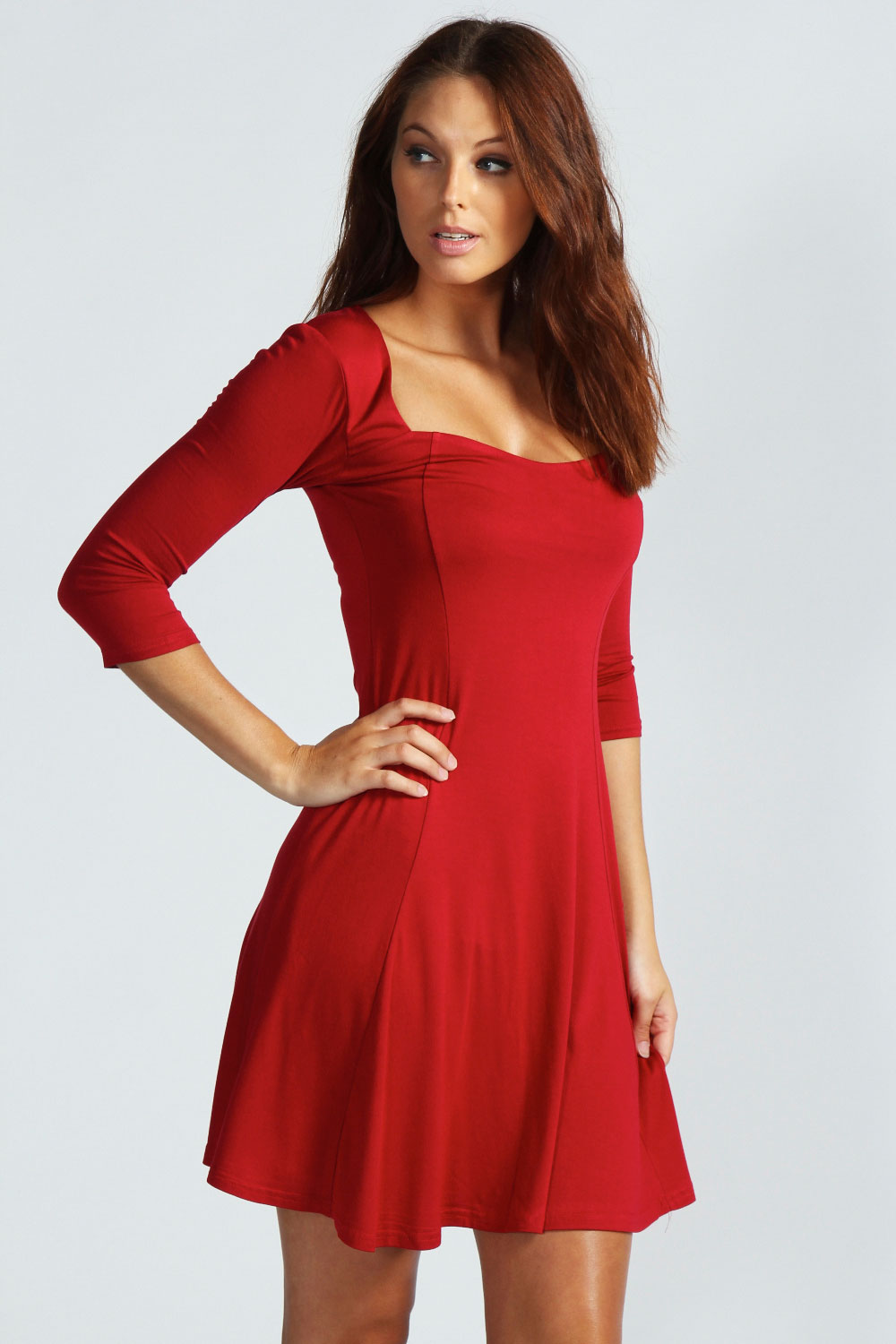 Red Skater Dress Picture Collection | Dressed Up Girl