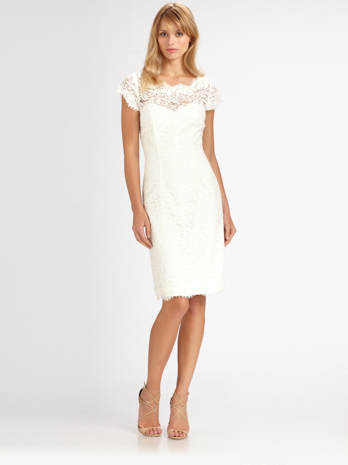 White Lace Dress Picture Collection | Dressed Up Girl