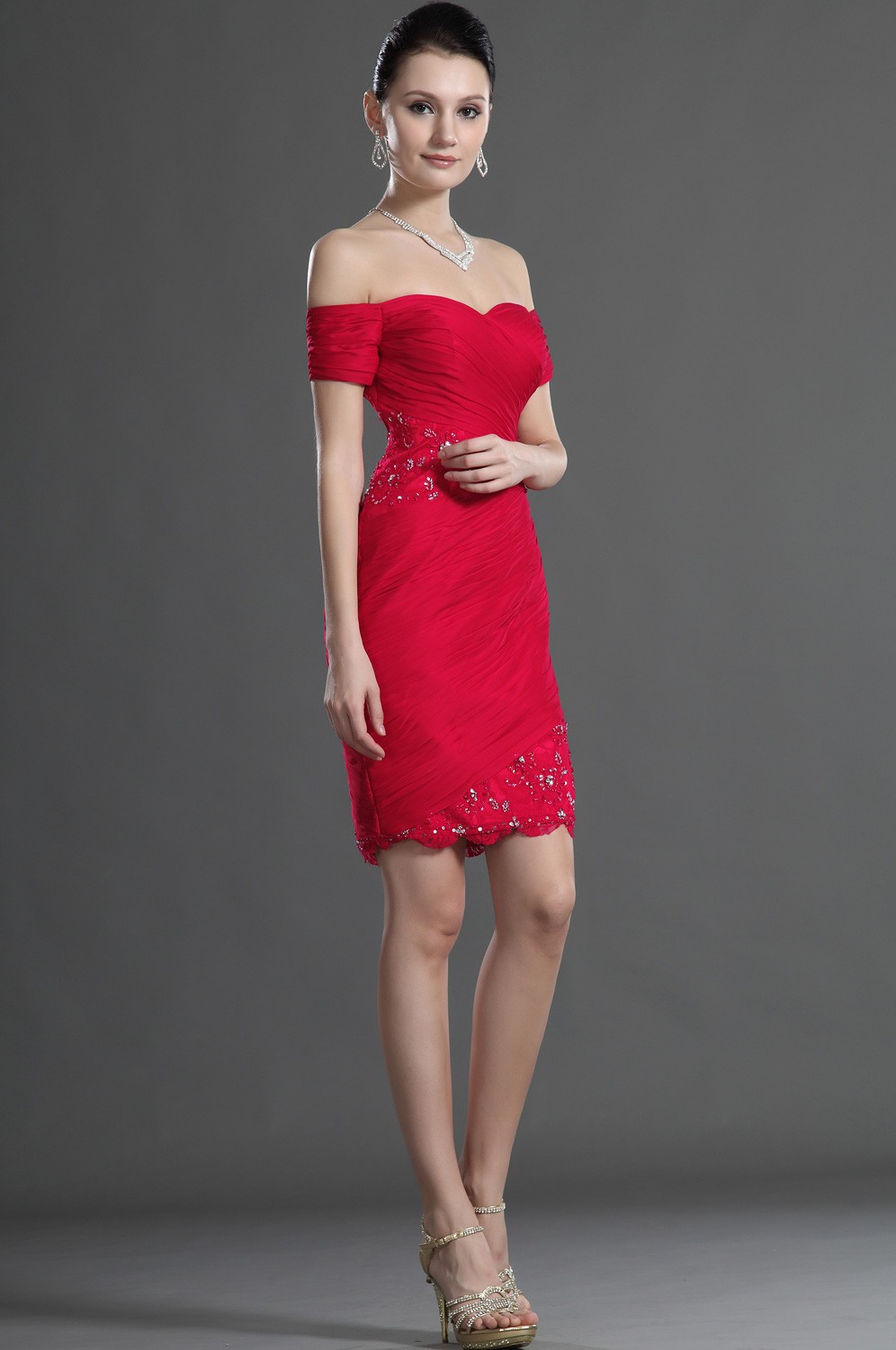 Red Cocktail Dress Picture Collection Dressedupgirl Com