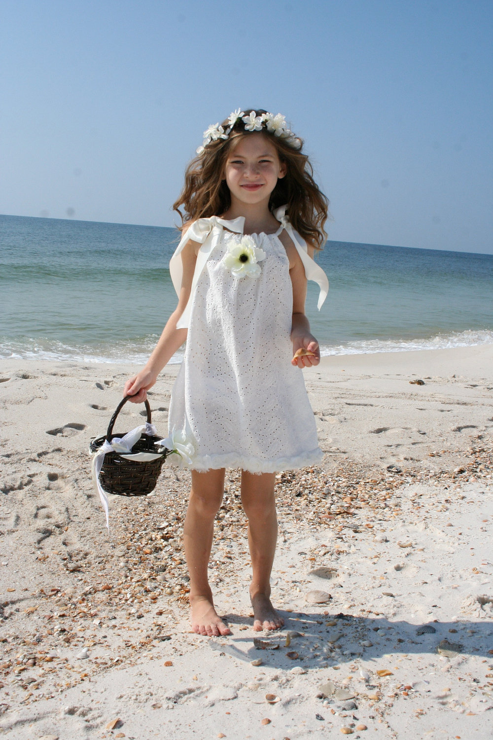 Пляжное платье для девочки 12 лет