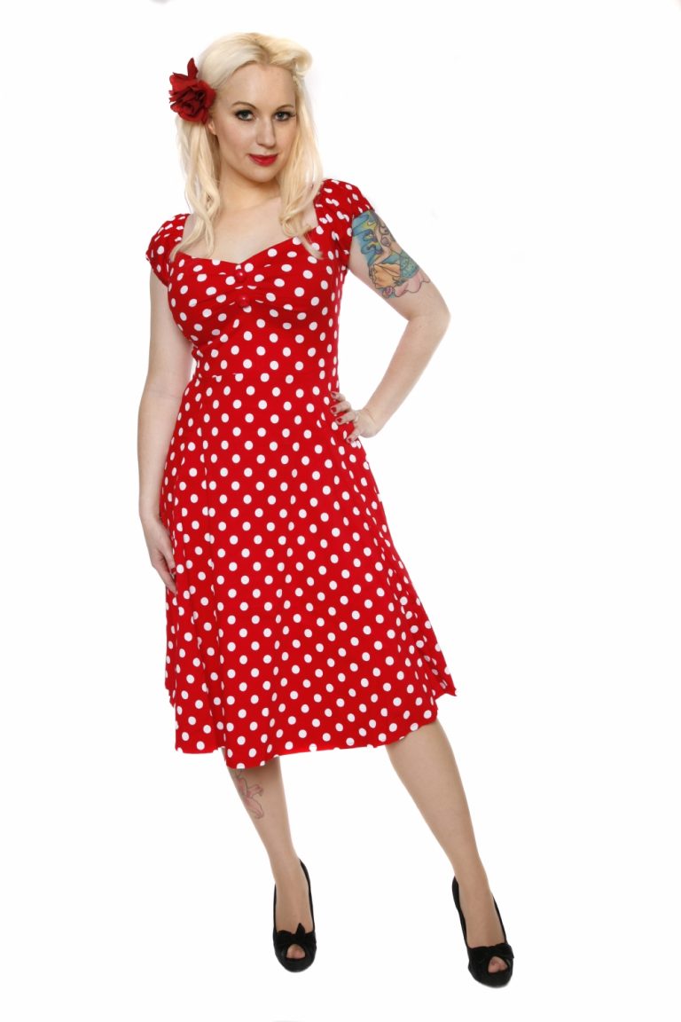 Red Polka Dot Dress Picture Collection | DressedUpGirl.com