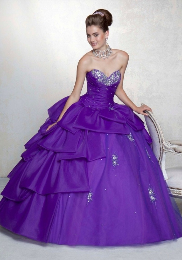 purple 15 dresses