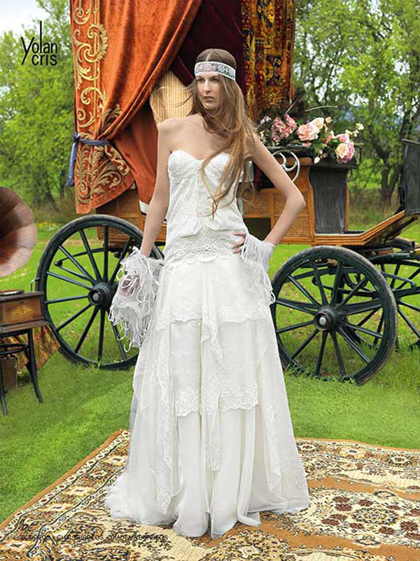 Hippie Wedding Dresses DressedUpGirl