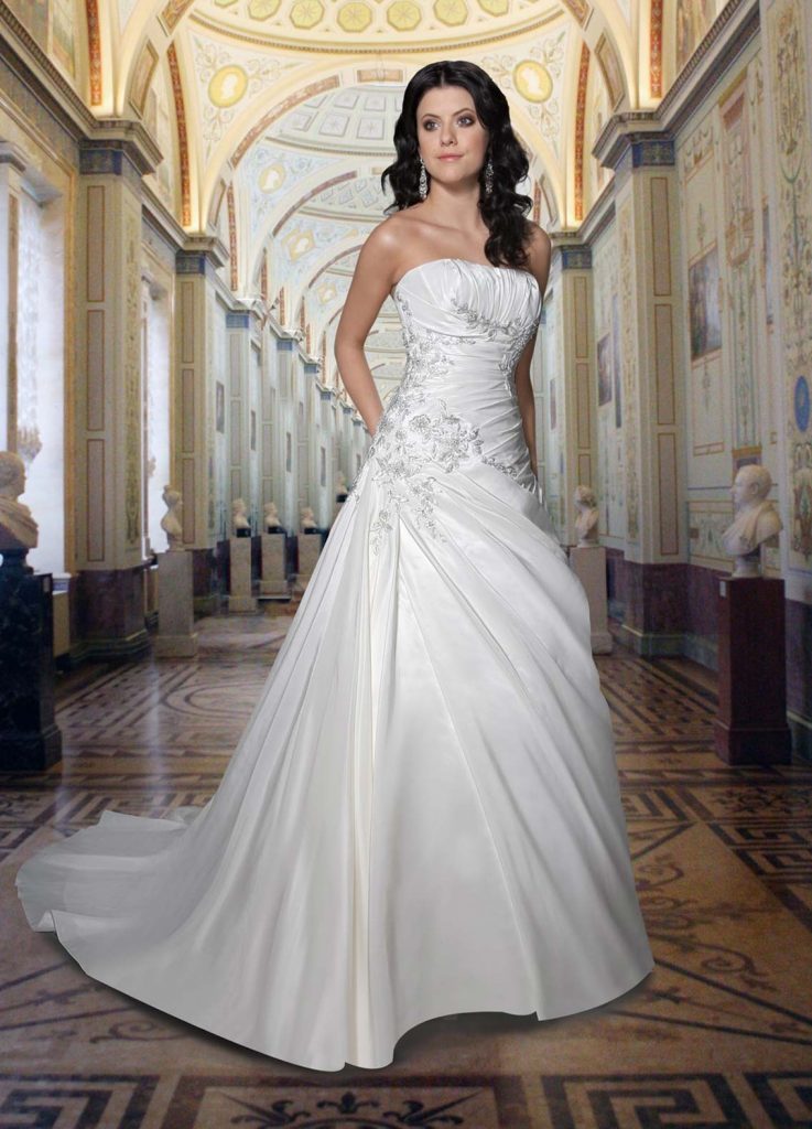 Strapless Wedding Dresses 8136