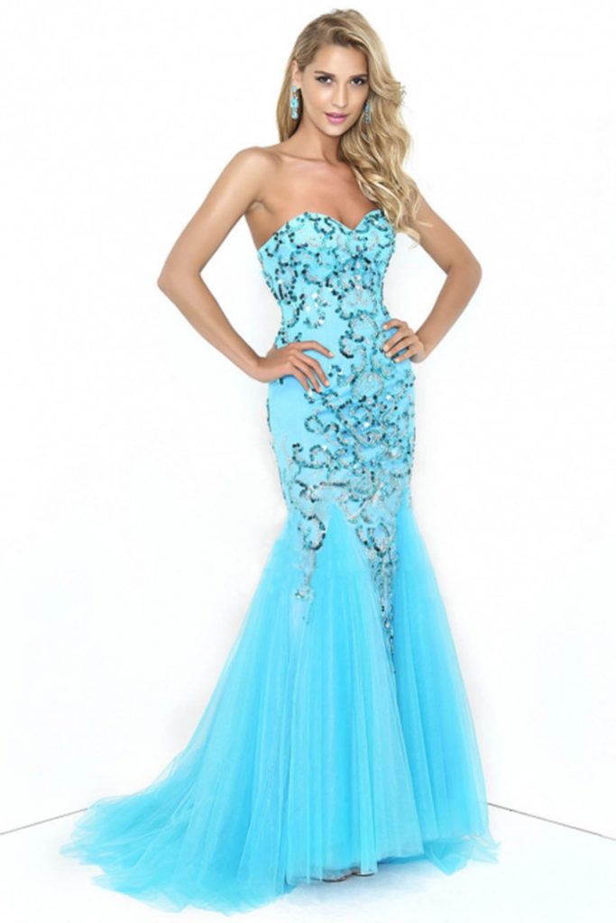 Blue Prom Dresses | DressedUpGirl.com