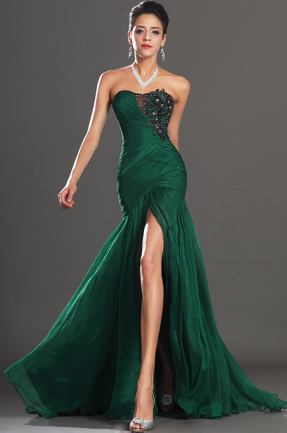 Green Prom Dresses | DressedUpGirl.com