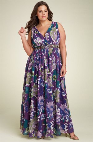 Plus Size Maxi Dresses | DressedUpGirl.com
