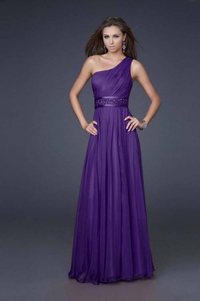 One Shoulder Prom Dresses | DressedUpGirl.com