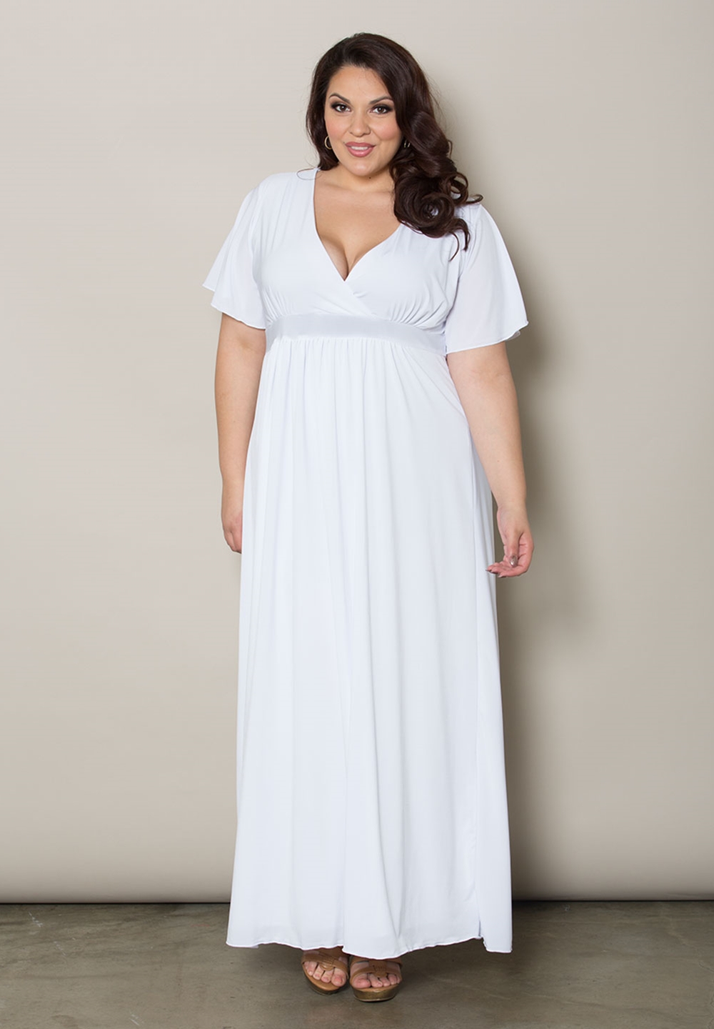 Long White Maxi Dress | Dressed Up Girl