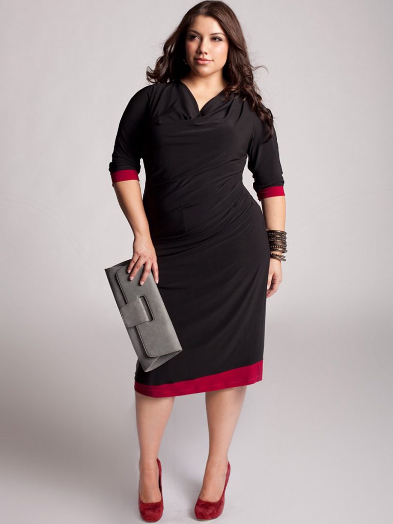 Plus Size Dresses with Sleeves | DressedUpGirl.com