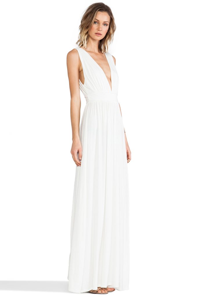 White Maxi Dress | DressedUpGirl.com