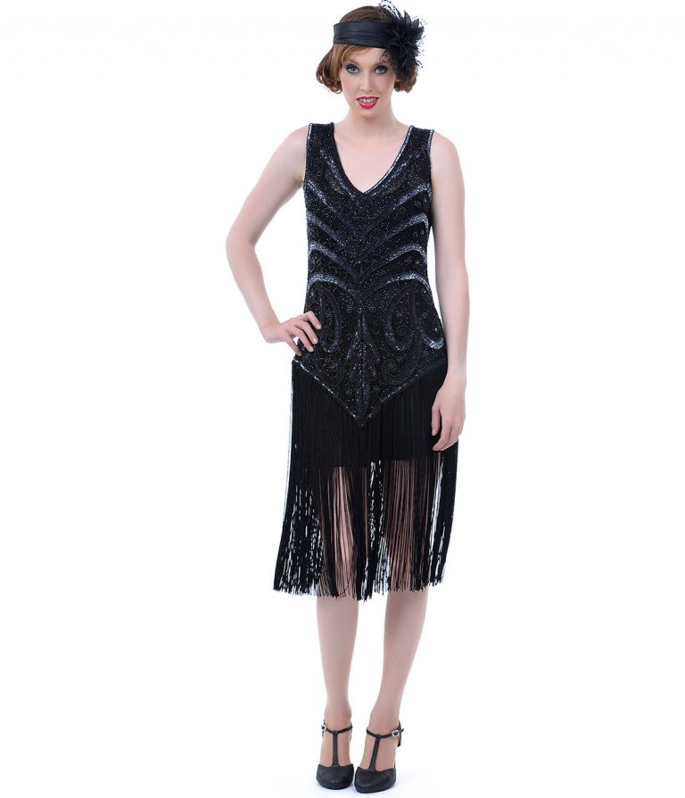 1920s Drop Waist Dress | DressedUpGirl.com