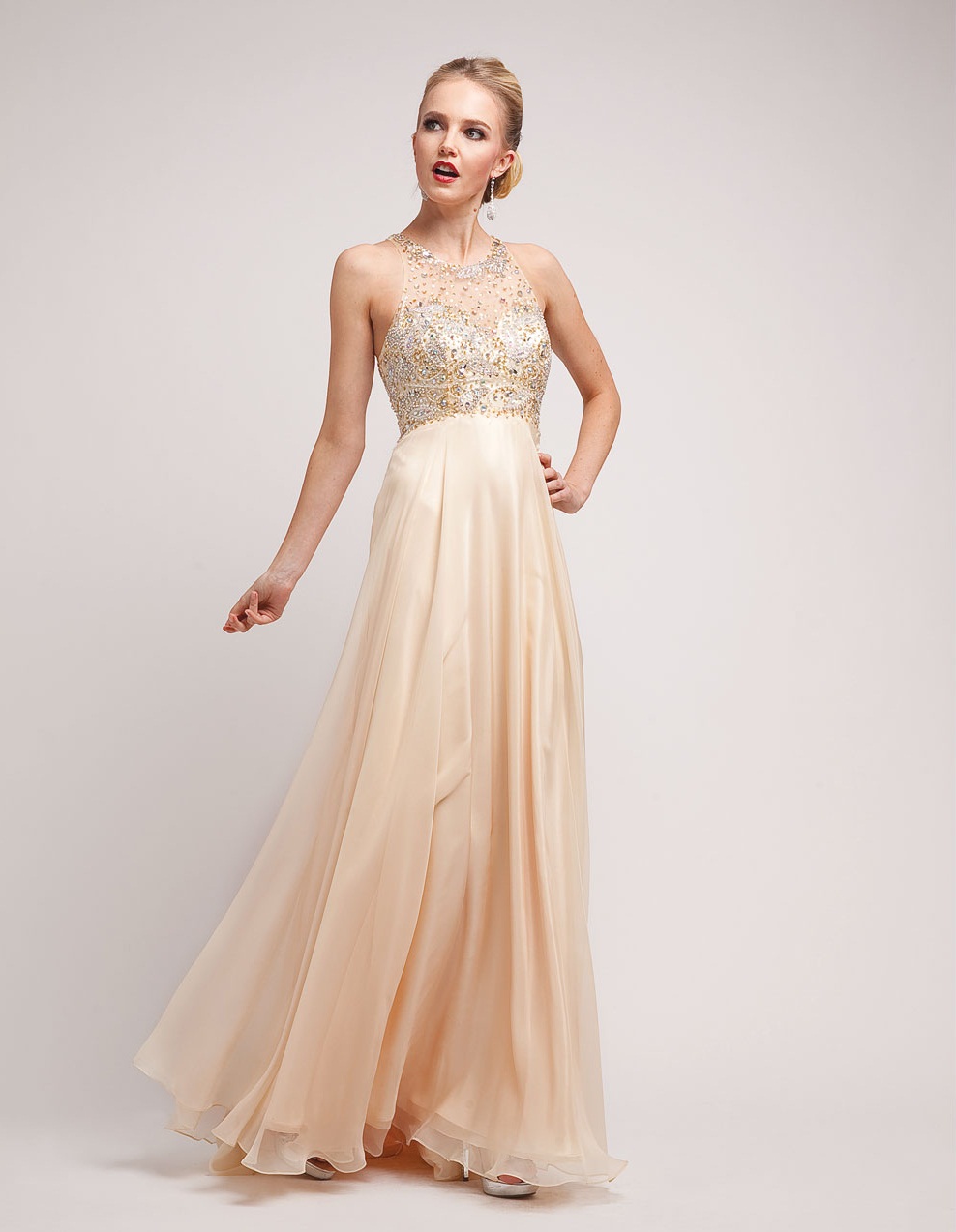 Champagne Prom Dresses | Dressed Up Girl