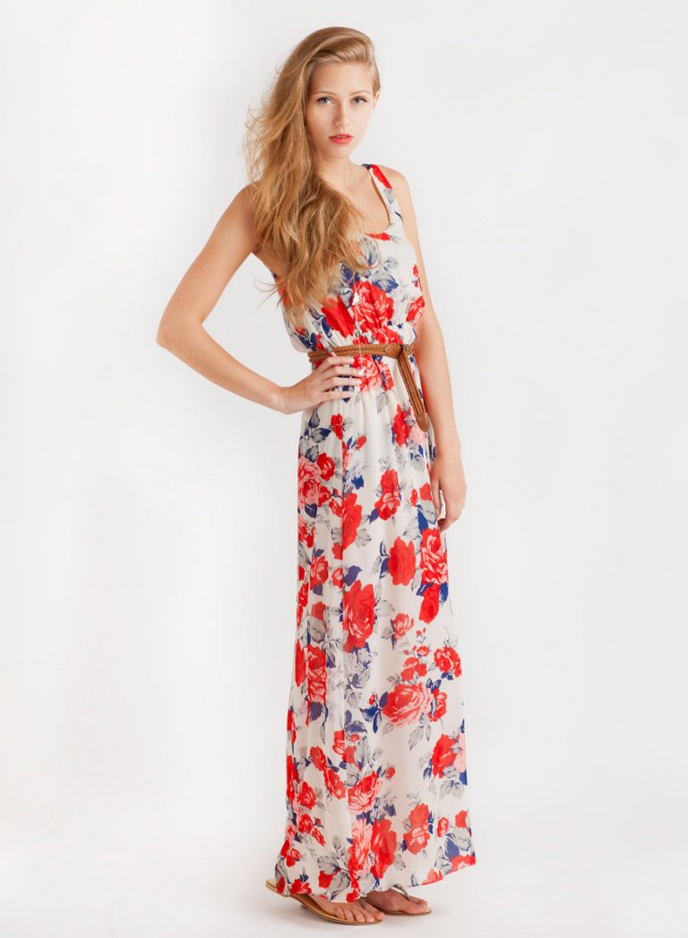 Floral Maxi Dress | DressedUpGirl.com