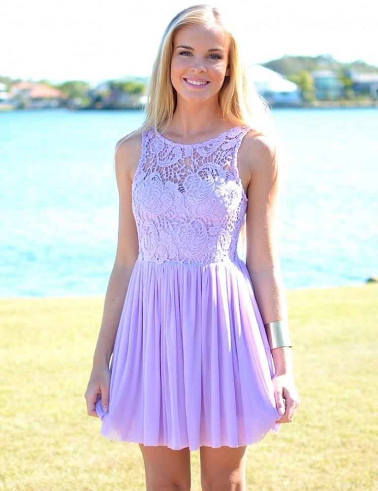 Lavender Bridesmaid Dresses | DressedUpGirl.com