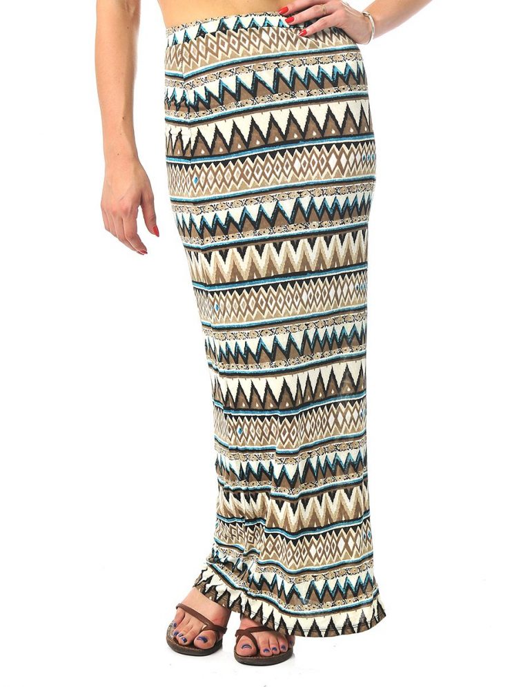 Tribal Print Skirt | DressedUpGirl.com