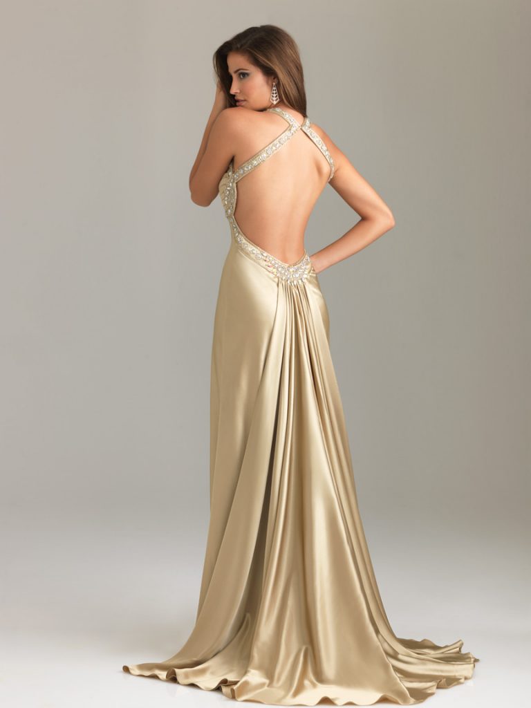 Backless Evening Gowns 