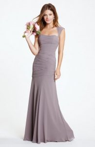 Grey Long Gown