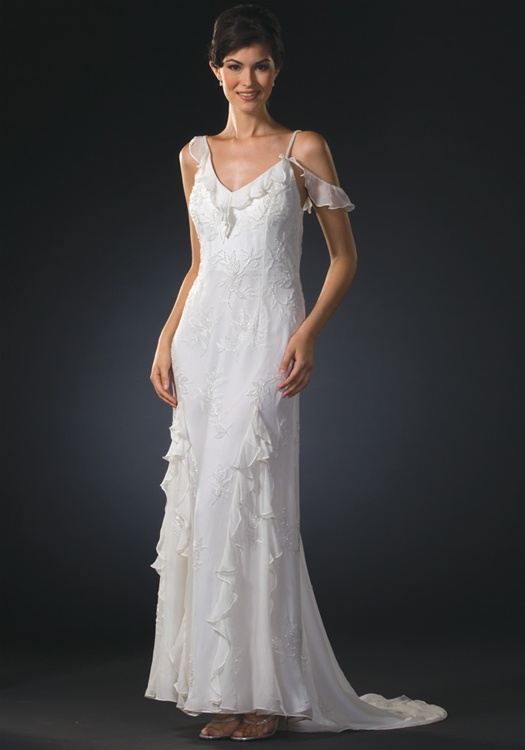 Ivory Gown | DressedUpGirl.com