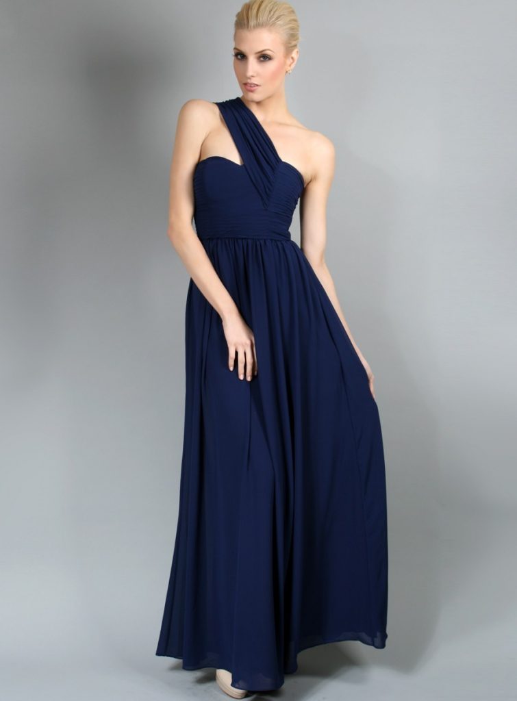 Navy Gown | DressedUpGirl.com