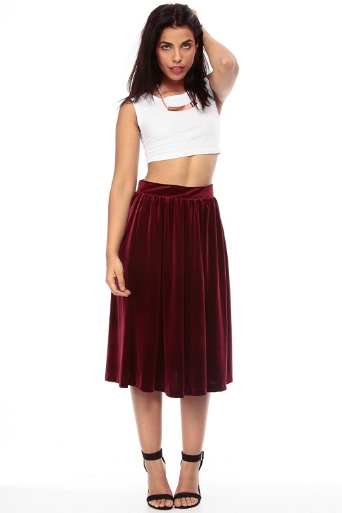 buy \u003e maroon velvet skirt \u003e Up to 71 
