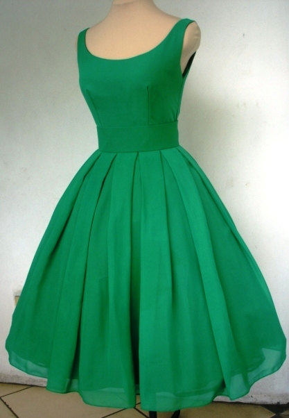 Green Sundress | DressedUpGirl.com