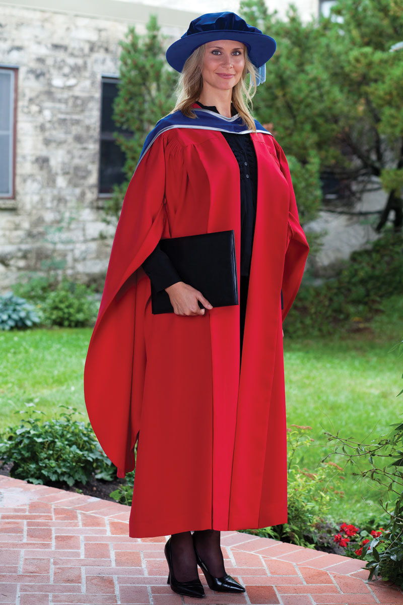oxford phd graduation gown