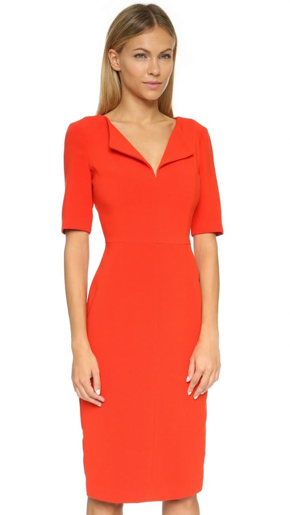 Orange Sheath Dress | DressedUpGirl.com