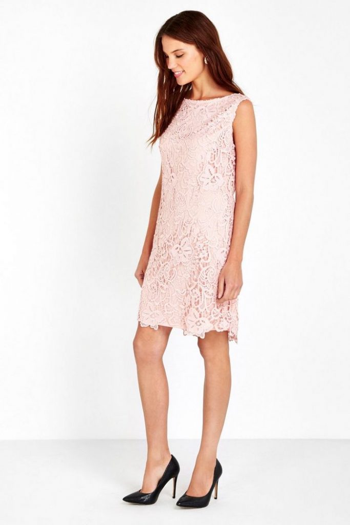 Pink Shift Dress | DressedUpGirl.com