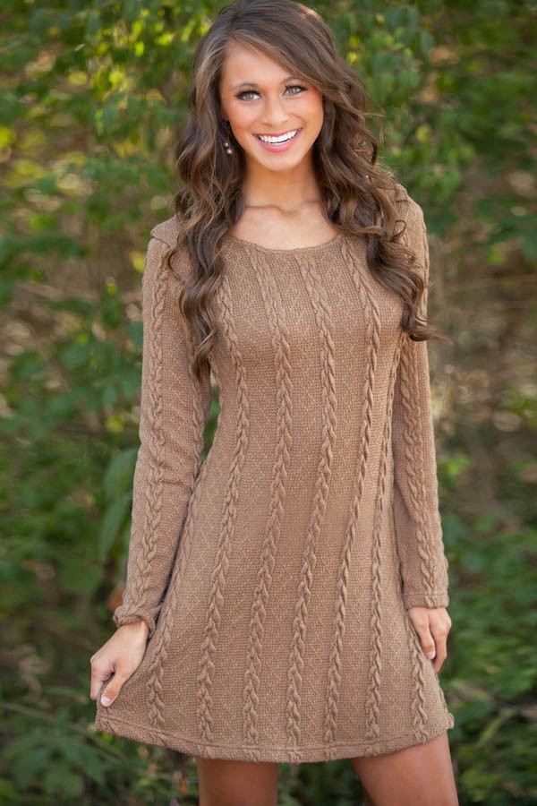 brown-sweater-dress-dressedupgirl