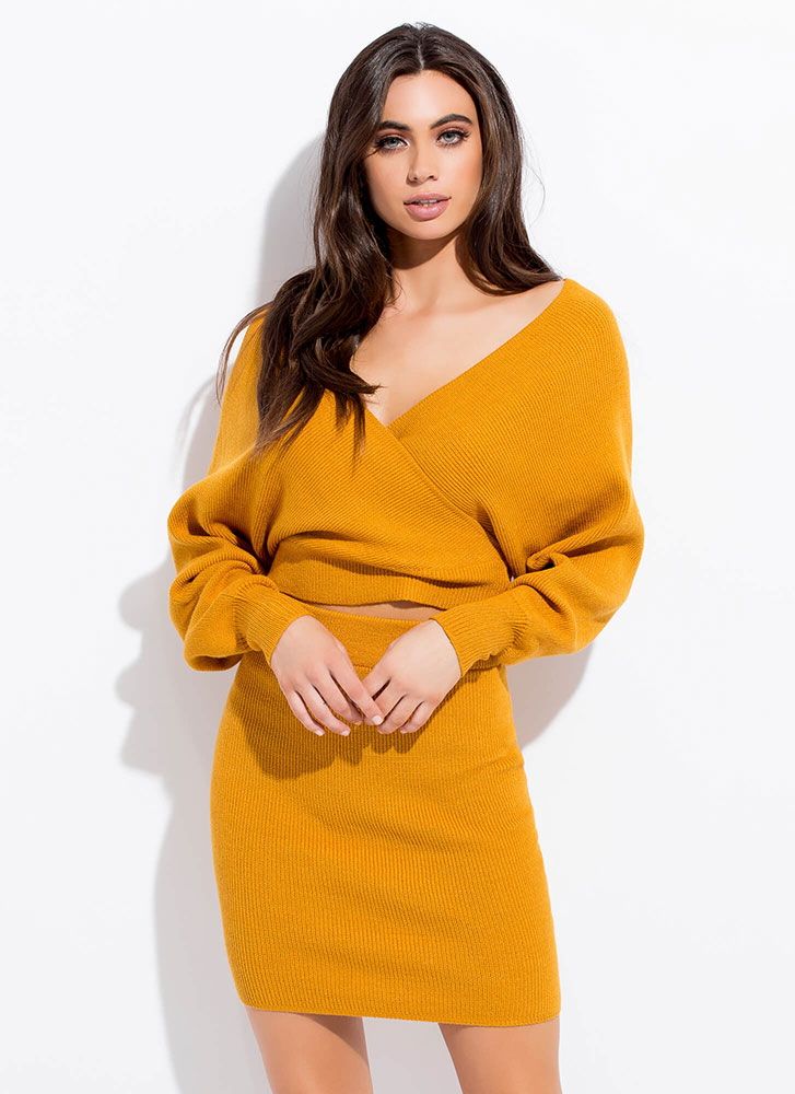 Two Piece Sweater Dress