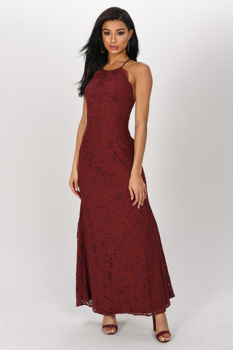 burgundy-lace-dress-dressedupgirl