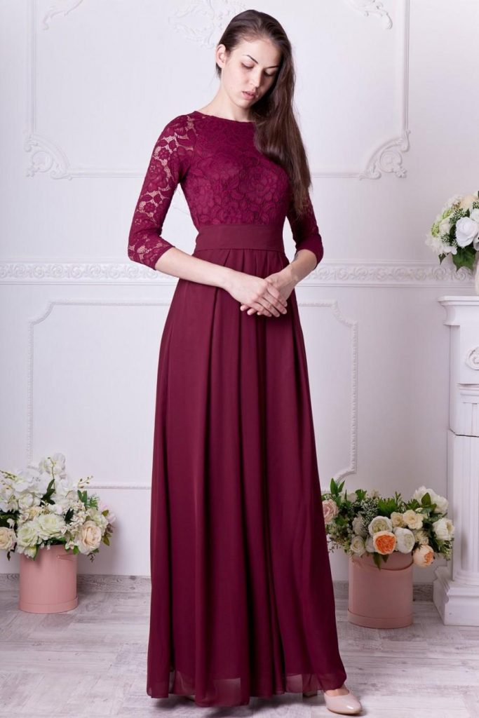 burgundy-wedding-dress-dressedupgirl