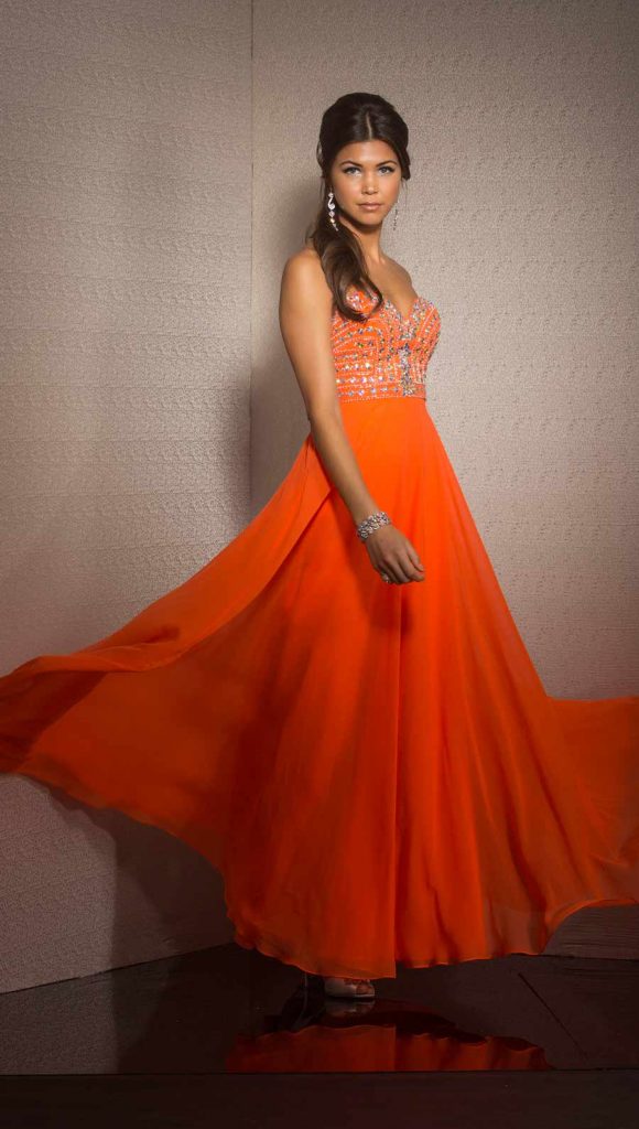 Mermaid Orange Prom Dresses 2024 - Laina Mirabel