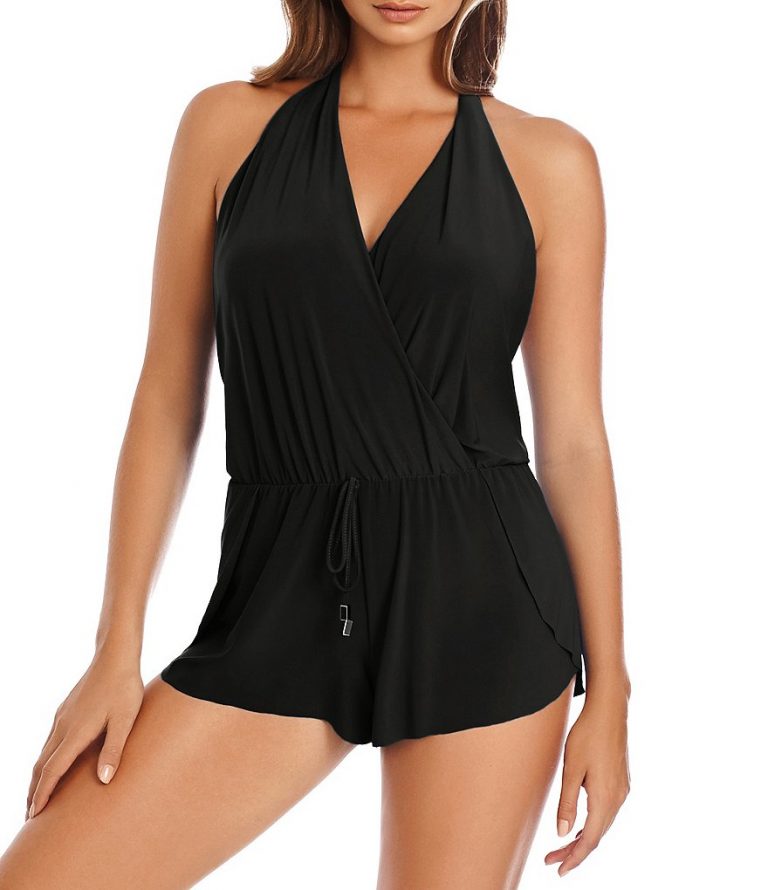 Swim Romper | DressedUpGirl.com