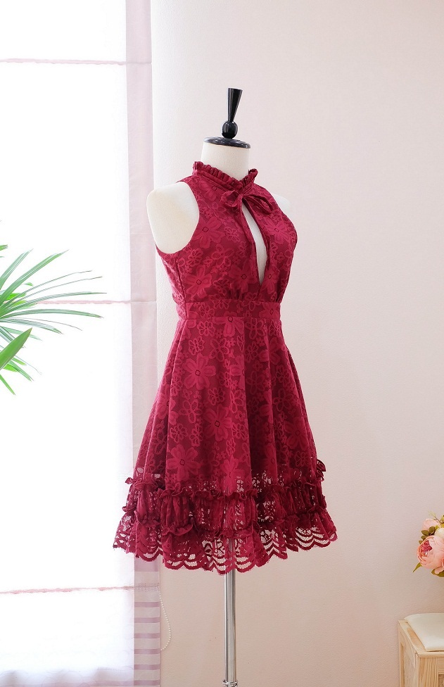 Burgundy Sundress 