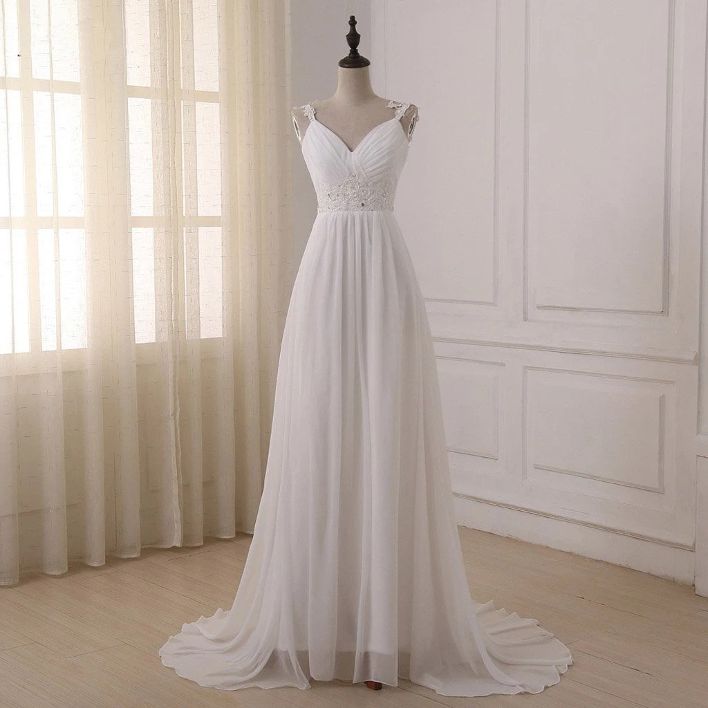 Chiffon Wedding Dress 5270